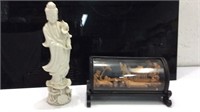 Asian Porcelain Figurine & Diorama S13D