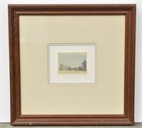 RANCHYARD by Russell Chatham Signed Numbered Print