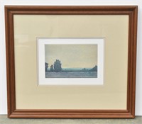 SUNDOWN by Russell Chatham Signed Numbered Print