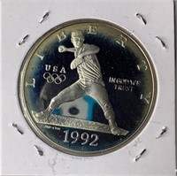 1992 Silver Olympic Baseball Dollar