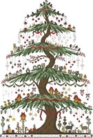 51buyoutgo Christmas Tree Cross Stitch Kit