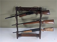 miniature gun rack