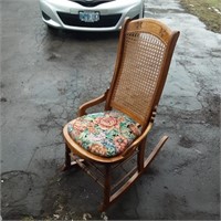 rattan rocking chair