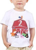 WAWSAM Baby Boy 2nd Birthday T-Shirt Toddler Far