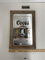 Coors bar mirror