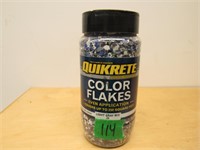 NEW QUIKRETE COLOR FLAKES