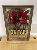 Old Milwaukee mirror