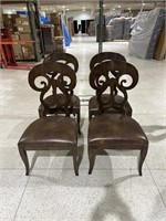 Old world scrolled chairs- believe to be Vangaurd