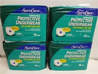 GROUP OF PROTECTIVE LARGE UNDERWEAR