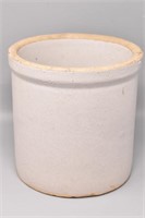 Vintage Pottery Crock 7.5" Tall x 7.5" Diameter
