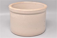 Wide Vintage Pottery Crock 7" Diameter x 5" Tall