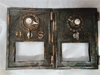 2  Vintage  Post Office Doors