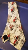 Red Tractor Neck Tie