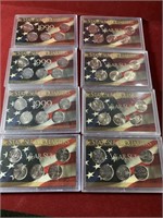 (8) MIX YEAR STATE SERIES US QUARTERS