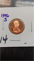 1996-S Proof Lincoln Penny