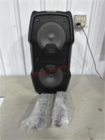 Vegue speaker with 2 mics no power cord