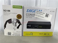 Digital converter and wireless audio sunglasses