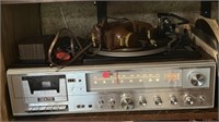 Zenith Record/Cassette Player With 4 Speakers