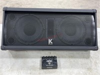 Kustom house bass  speaker with overdrive control