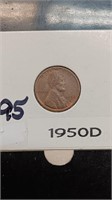 1950-D Wheat Back Penny