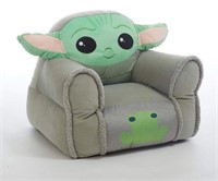 STAR WARS YODA SHERPA BEAN BAG CHAIR RET $44