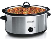 7QT CROCKPOT OVAL STAINLESS STEEL RET $50