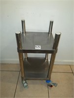 14" X 14" SS ROLLING STAND