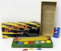 Vintage Gee-Wiz Horse Racing Game #40 Original Box