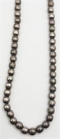 TU-125 MEXICO STERLING BEADED NECKLACE