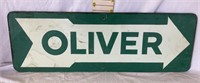 Oliver Field Show Sign