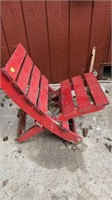 Red Folding Lawn Chair