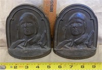 Cast Iron "The Aviator" Bookends