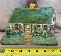 Cast Iron Country Cottage Doorstop