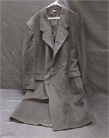 Men's Roundtree & York Wool/Cashmere Blend Coat
