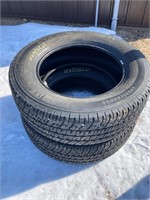 Two tires. LT275-65R20. Approx 30-40 % Tread