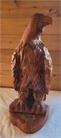 Eagle Chainsaw Carving