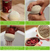 SILICONE CAN STRAINER