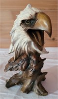 Beautiful Eagle Head Statue - 11-1/2" Tall