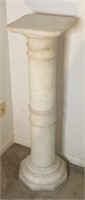 40” Alabaster  Pedestal Stand (very heavy)