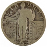 1927-S Standing Liberty Silver Quarter Dollar