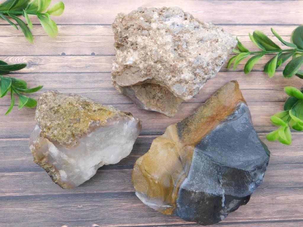 INCREDIBLE FOSSILS, GEMSTONES, JEWELRY, ROUGH ROCK, AGATES,