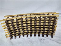 LGB 8 Sections of G Scale Curved Rail Track