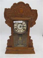 WATERBERRY KITCHEN CLOCK HAS KEY AND PEND.