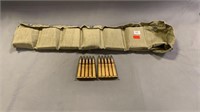 WWII Ammo Pouch, 8mm Mauser Rifle Cartridges,