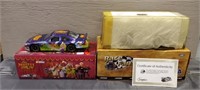 (2) NASCAR Collectible Cars: Muppets &