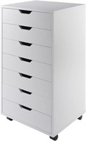 Storage/Organization, 7 drawer, White