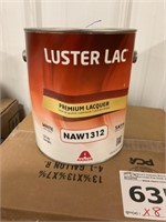 Luster Lac Premim White Satin Lacquer x 8 Gals