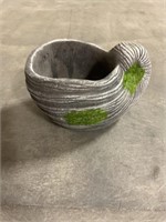 Case- Snail Shell Garden Pot.