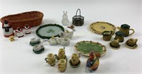 Resin miniature tea sets-mammy ceramics,