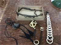 Vintage Horsebit and misc  tack